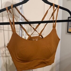 Aerie Rust Strappy Bralette